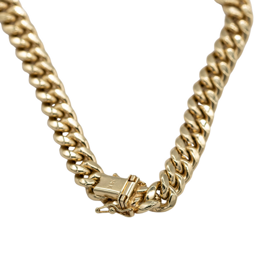 Link Miami cuban style 14K Gold