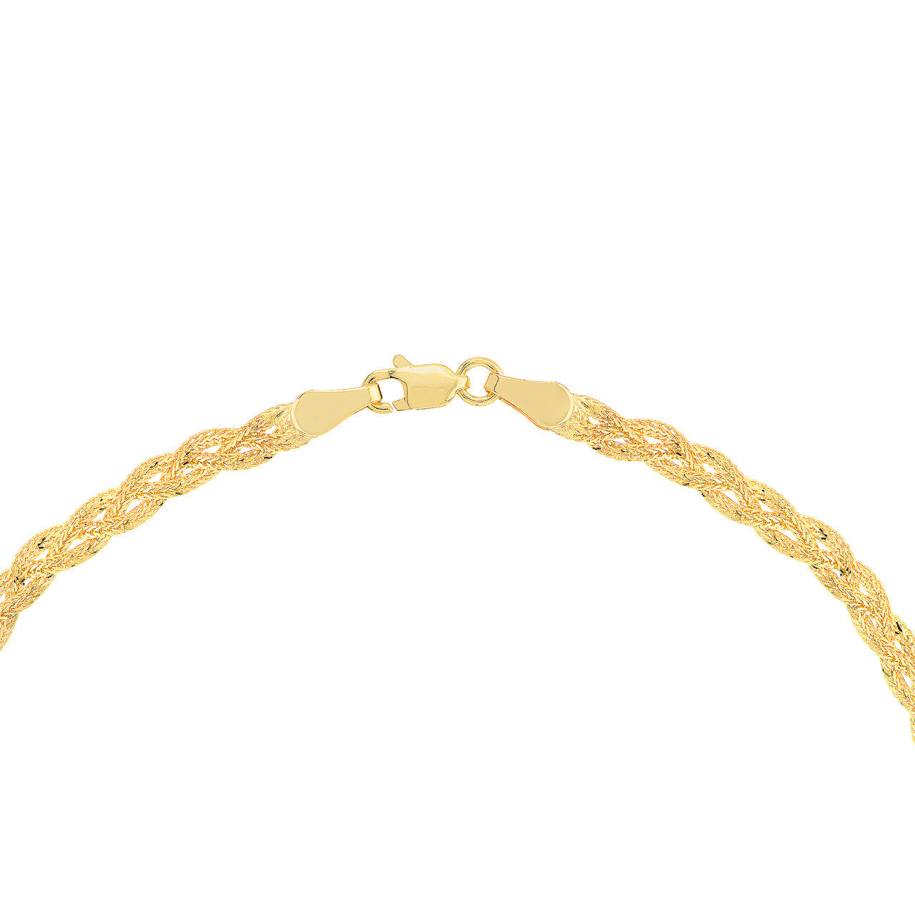 Braided Foxtail Chain Anklet