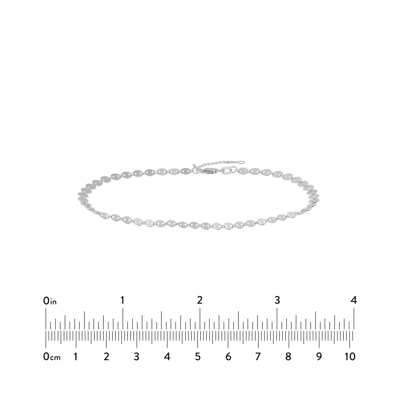 4mm Full Disk Adjustable Anklet