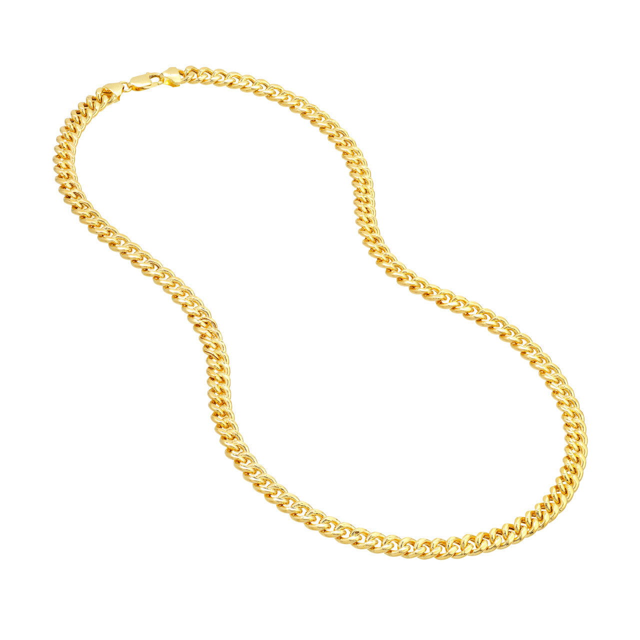 7.4mm Light Miami Cuban Chain