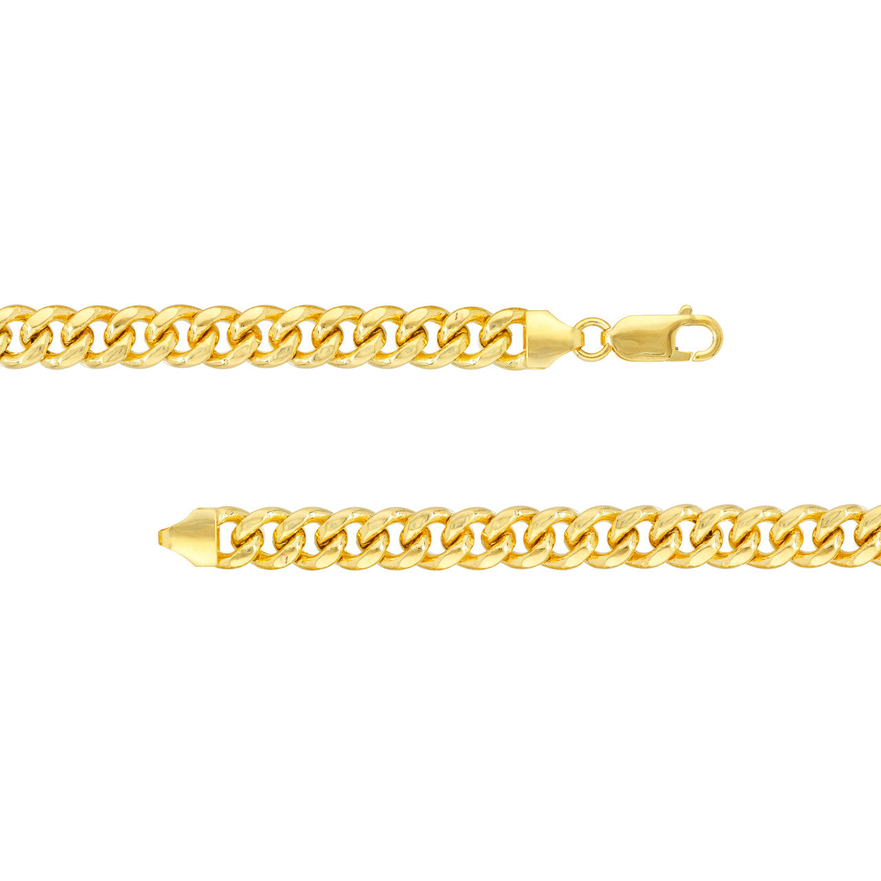 7.4mm Light Miami Cuban Chain