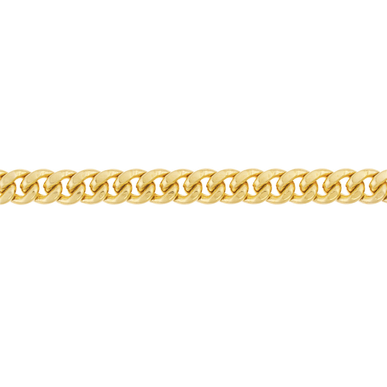 7.4mm Light Miami Cuban Chain