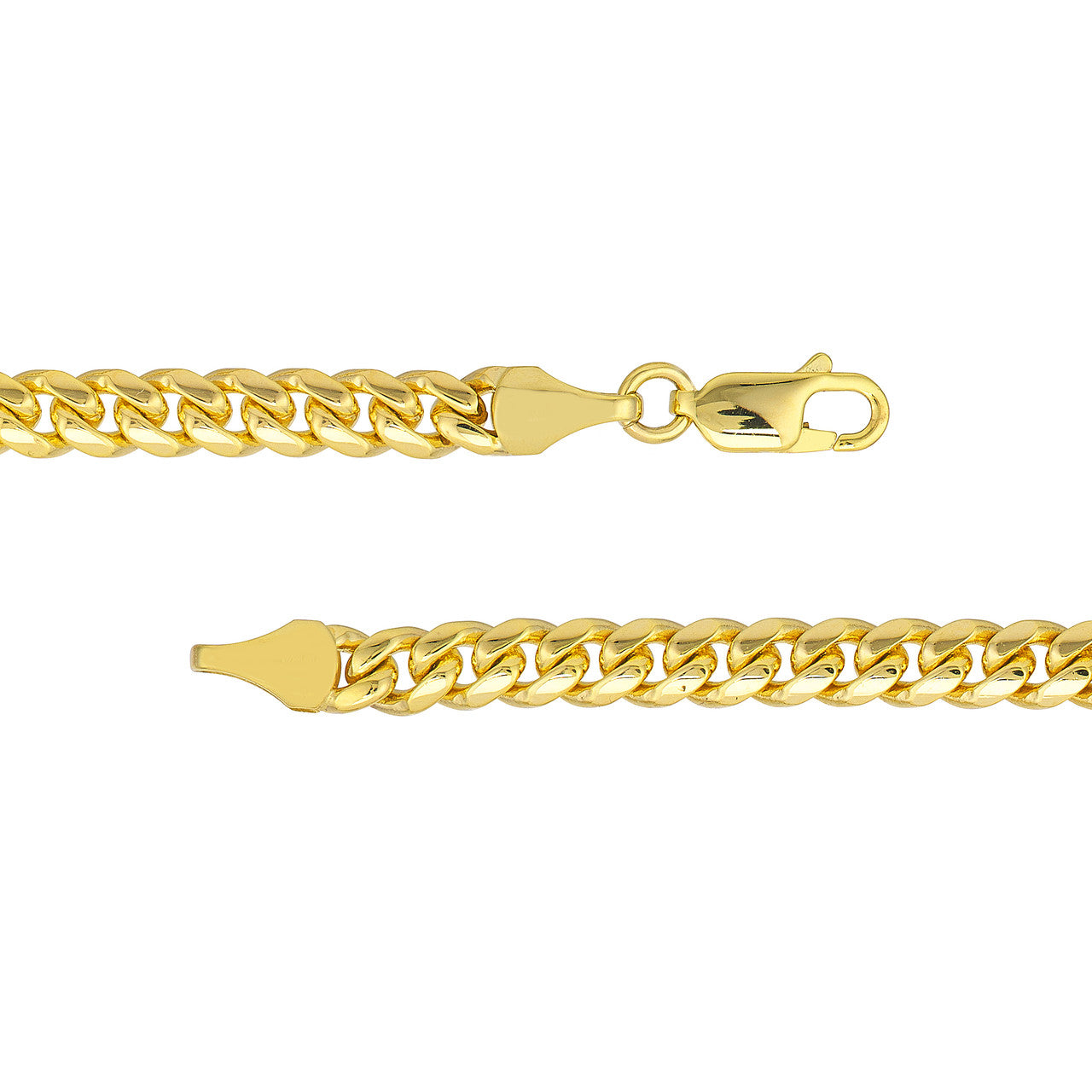 5.0mm Miami Cuban Chain with Lobster Lock