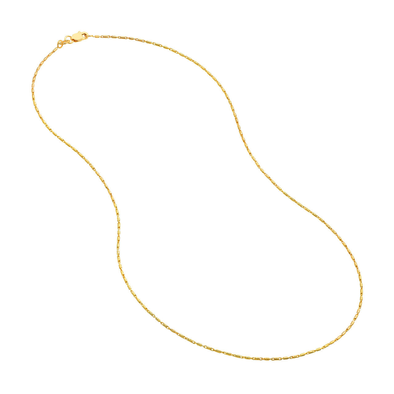 0.95mm D/C Tube Bead Chain with Lobster Lock