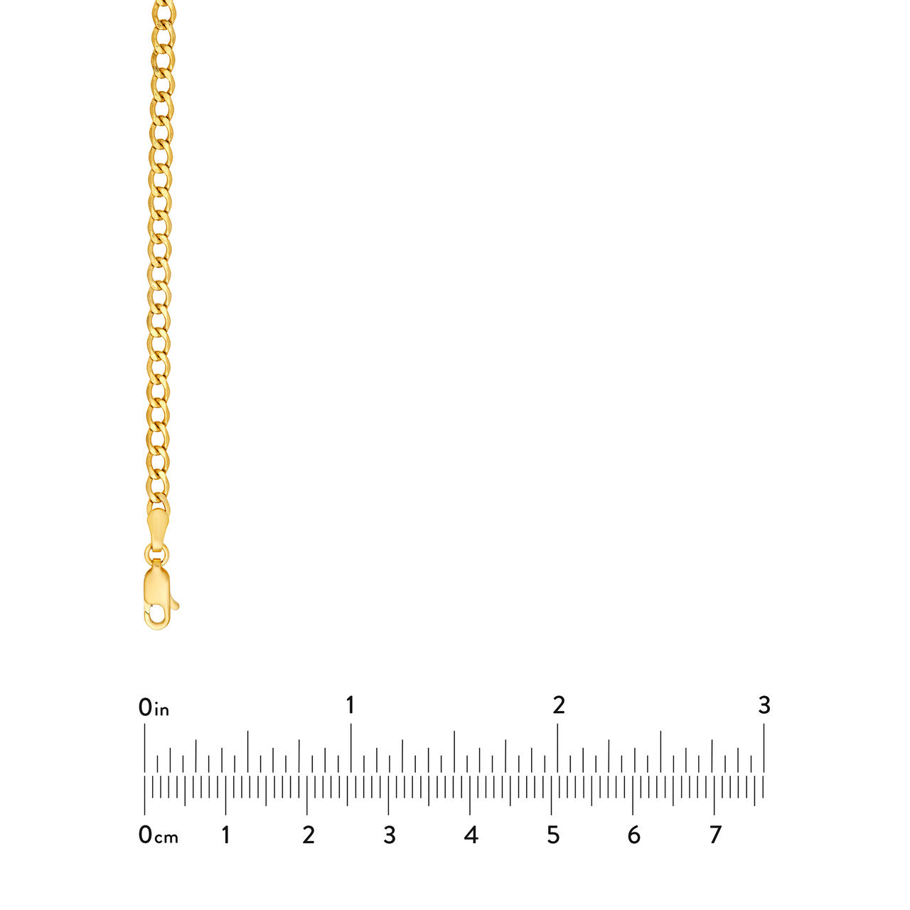 3.70mm Hollow D/C Curb Chain