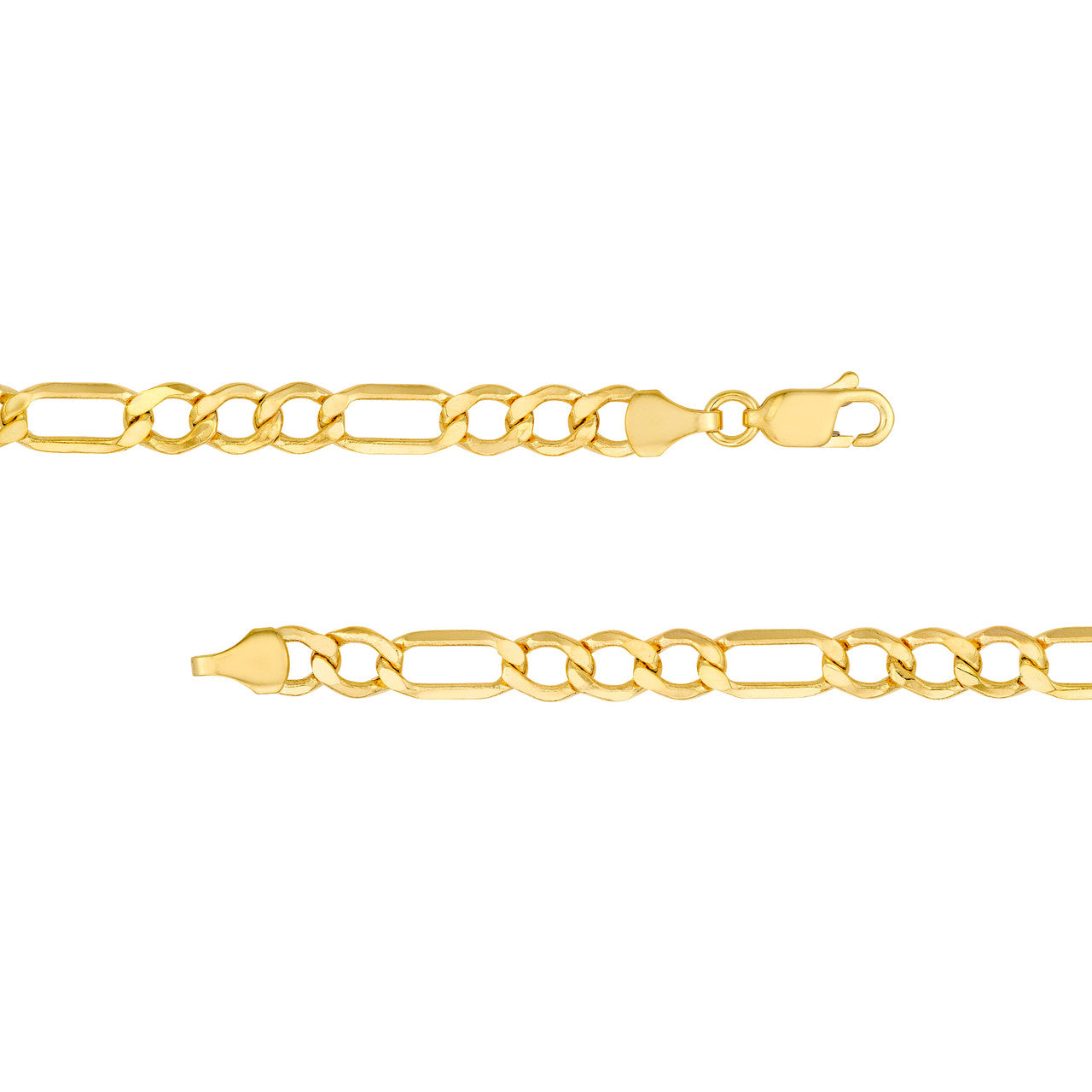 6.40mm Hollow D/C Figaro Chain