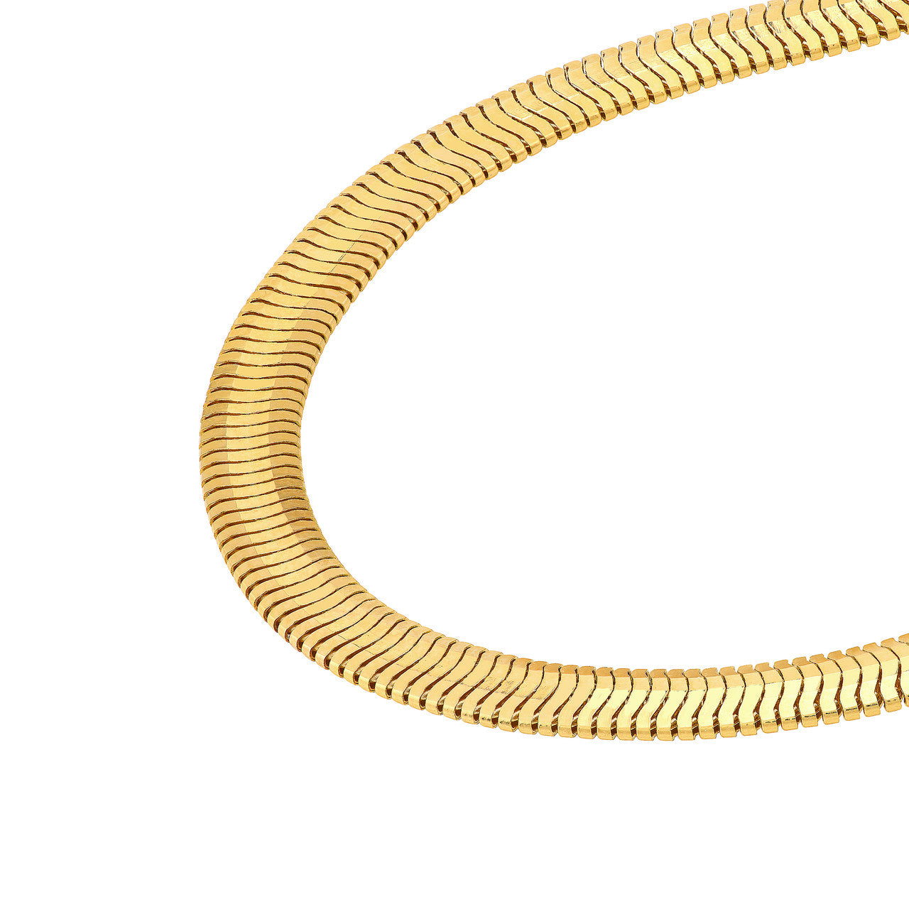 4.2mm Light Oval Snake Chain with Lobster Lock