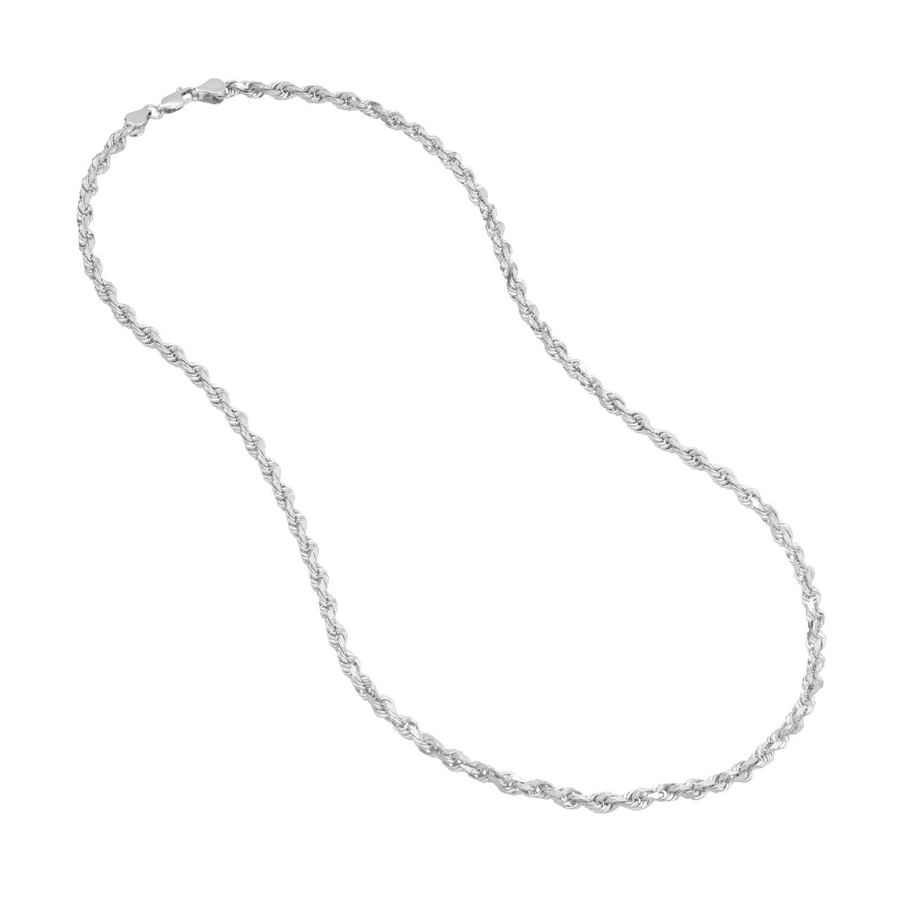 4.4mm D/C Rope Chain with Lobster Lock