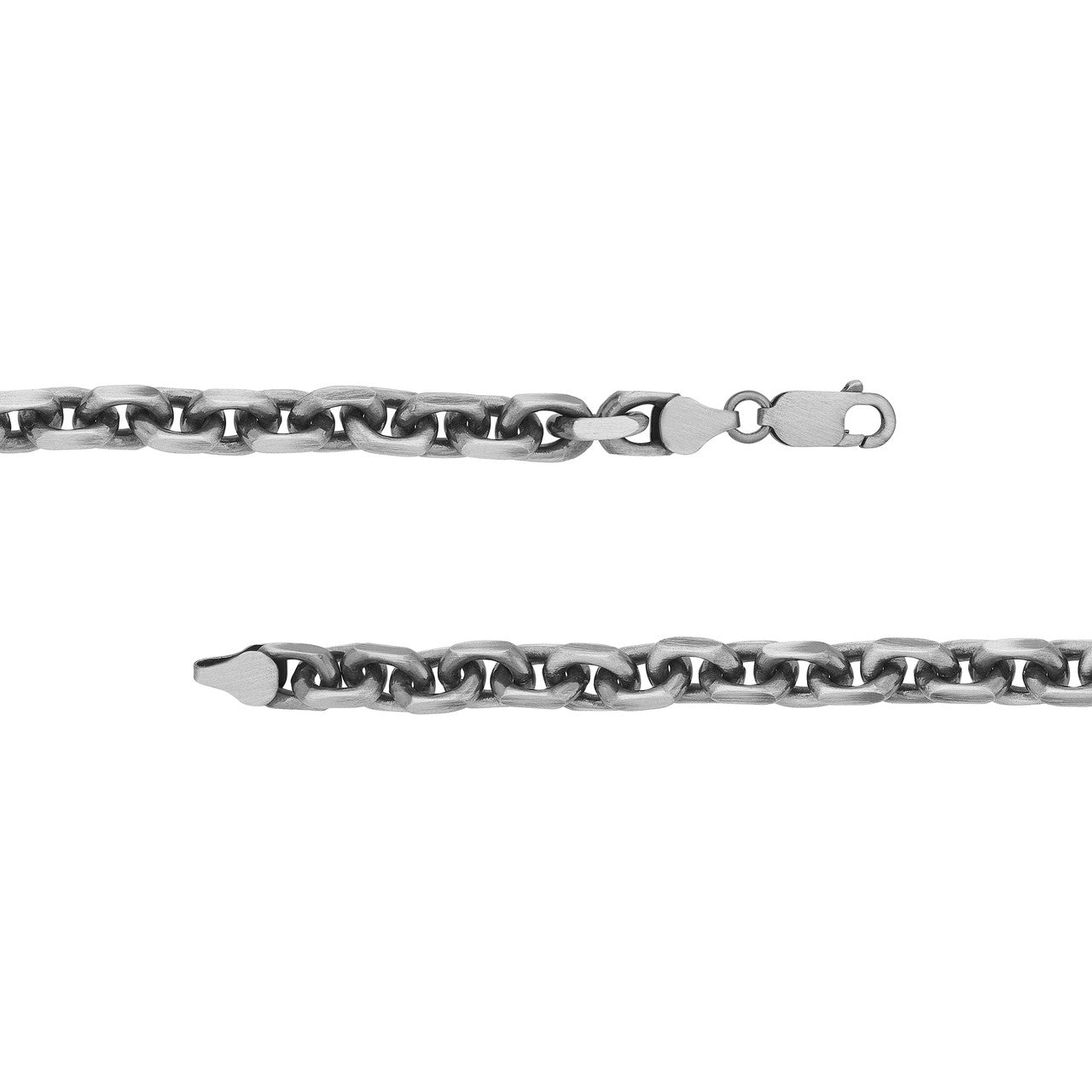 Sterling Silver D/C Cable Link Chain