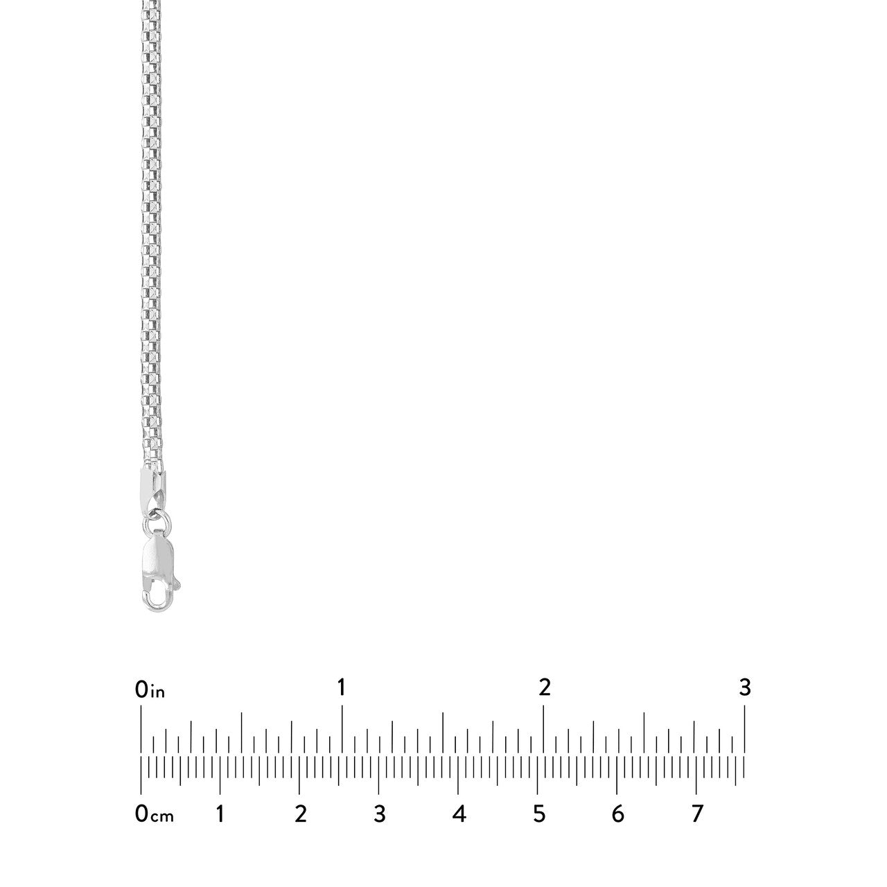 Sterling Silver 3mm Popcorn Chain