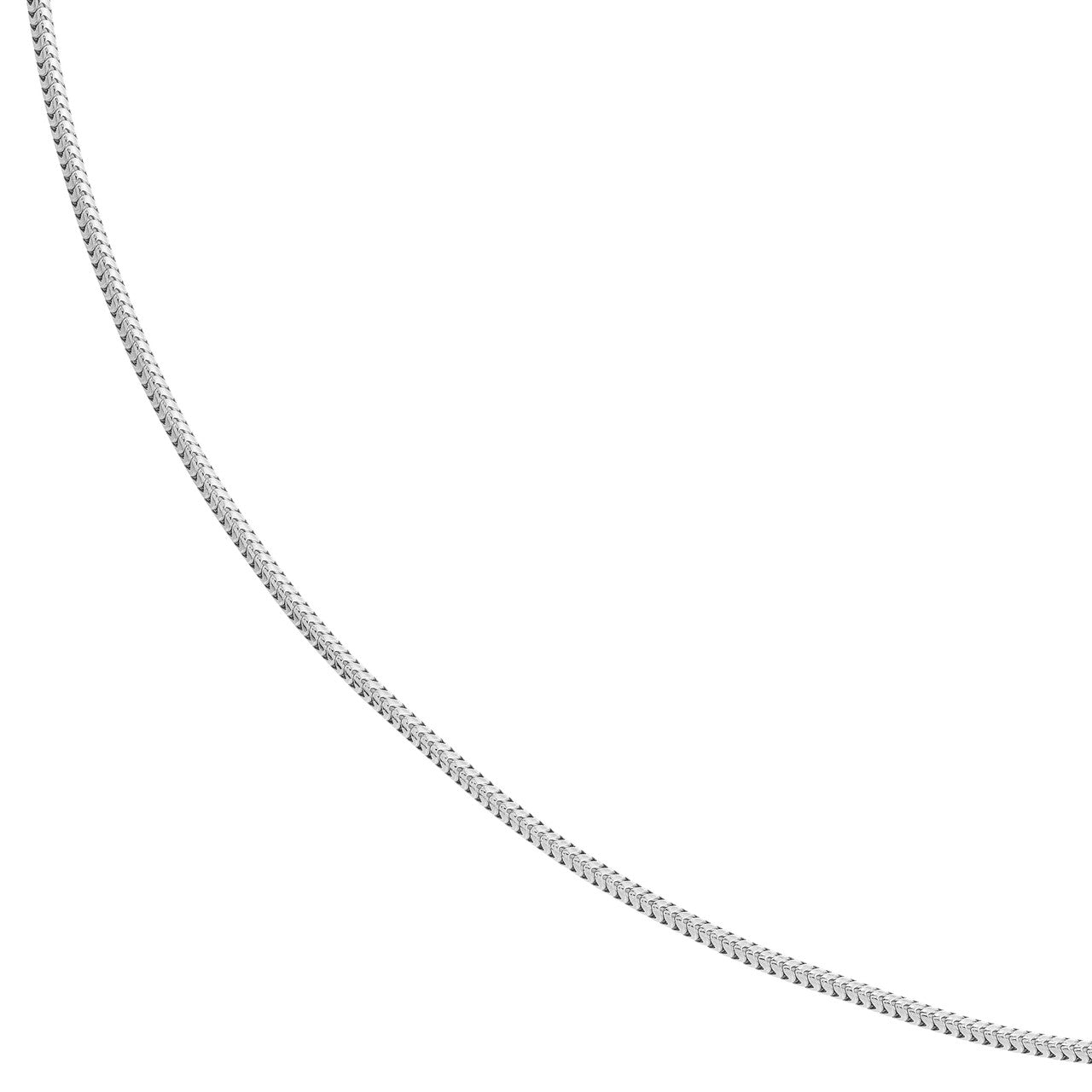 Sterling Silver 1mm Snake Chain with Lobster Lock