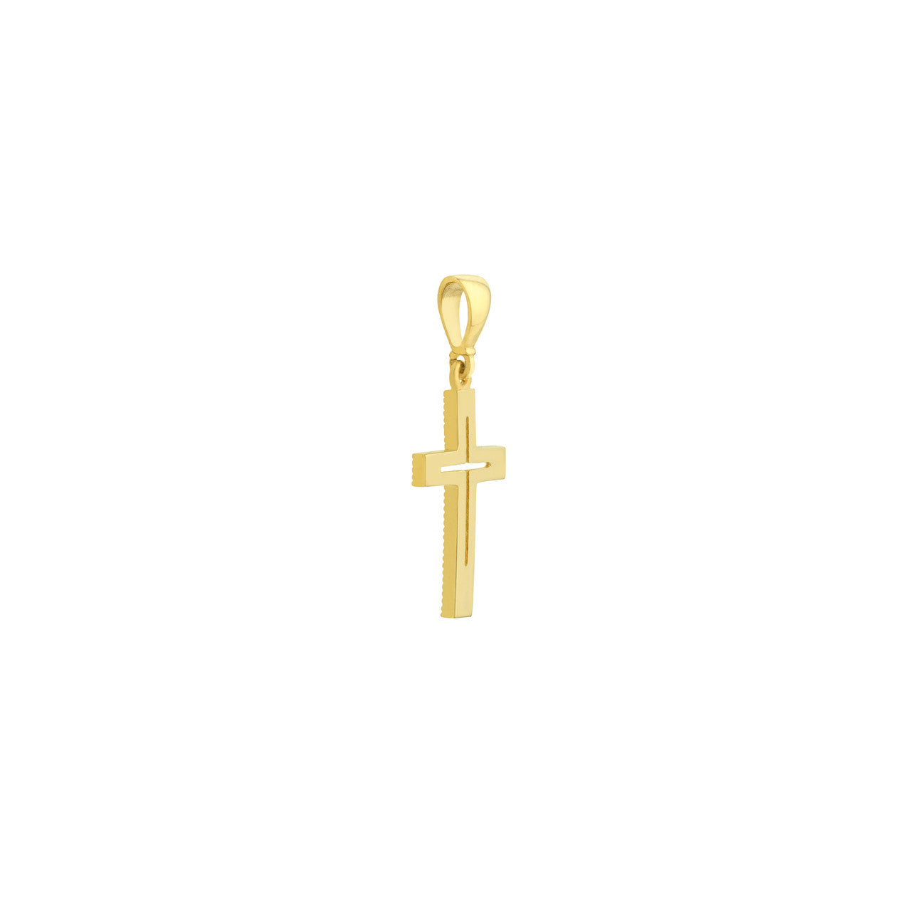 Cutout Cross Pendant