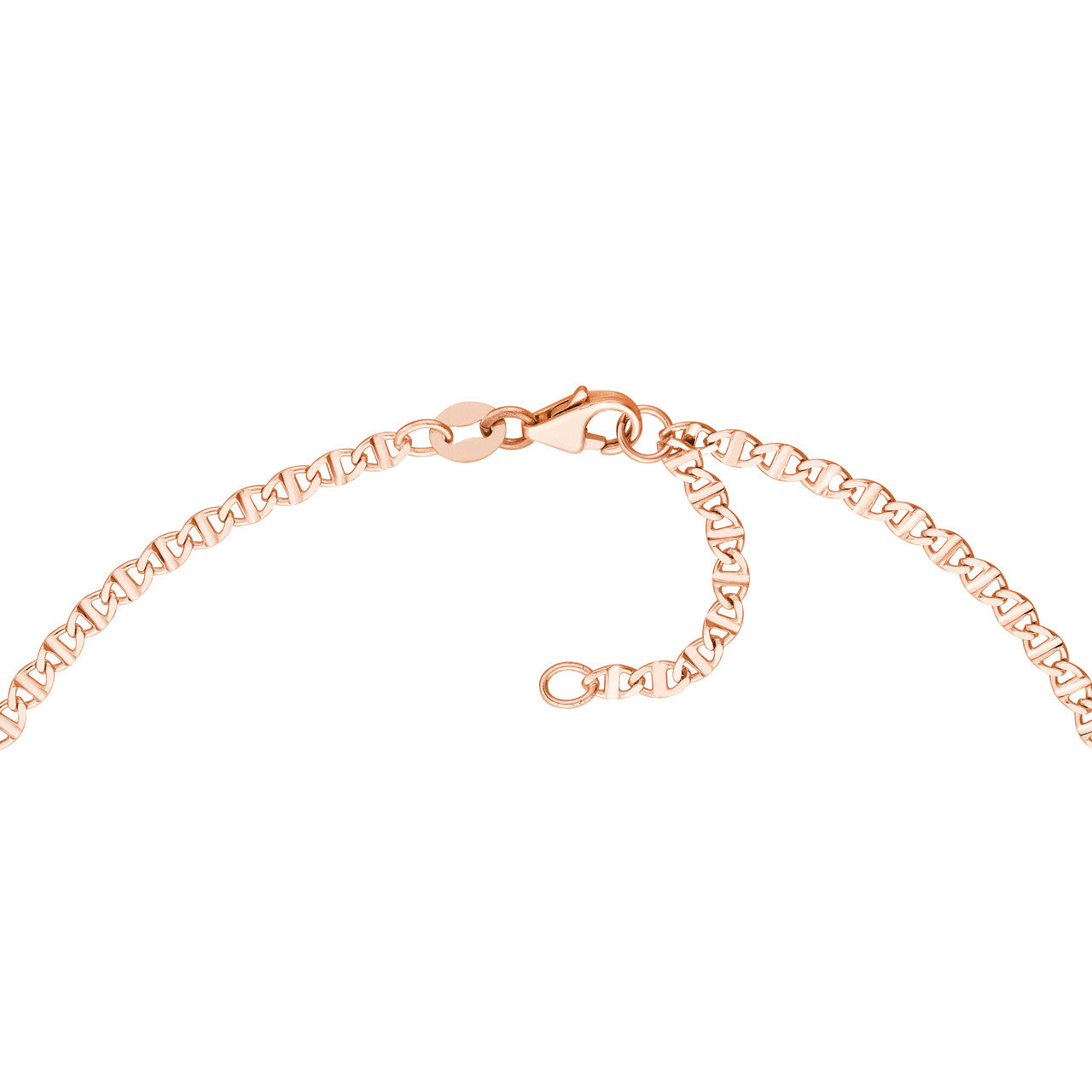 Adjustable Flat Mariner Chain Anklet