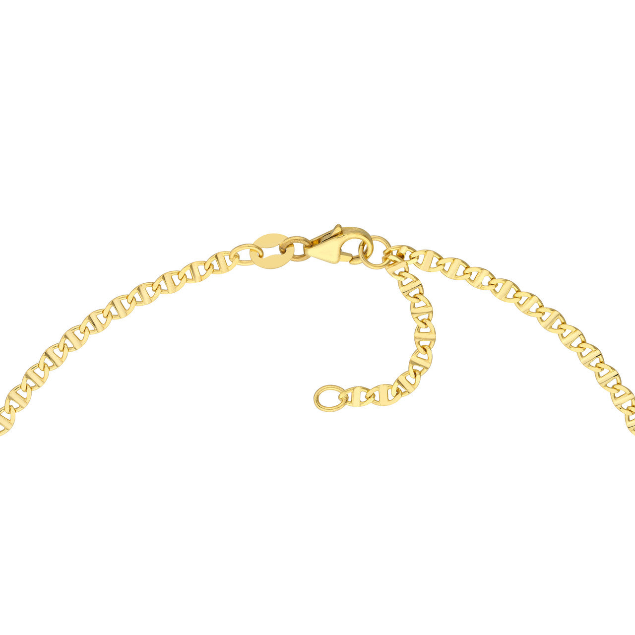 Adjustable Flat Mariner Chain Anklet