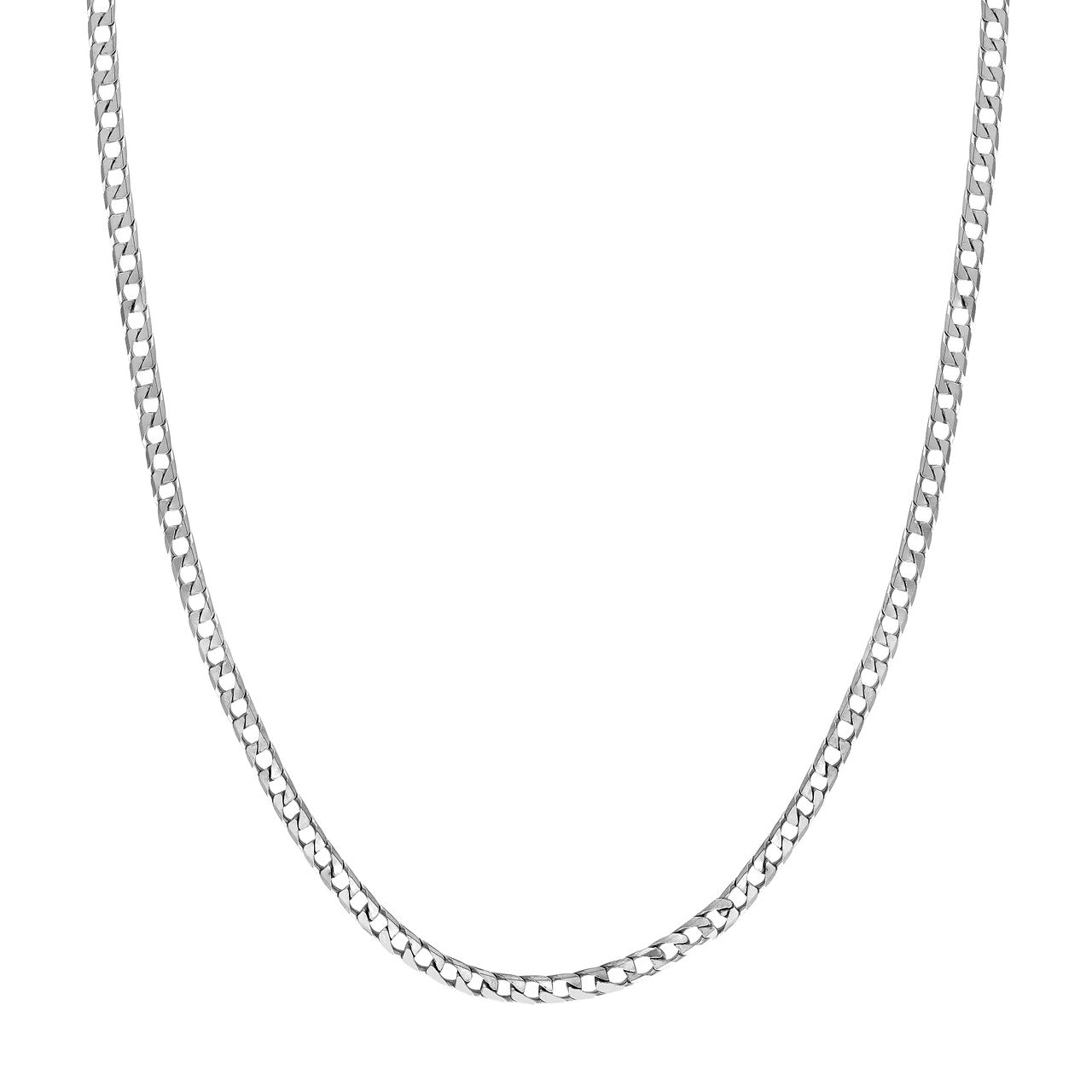 Sterling Silver 3.45mm Curb Chain