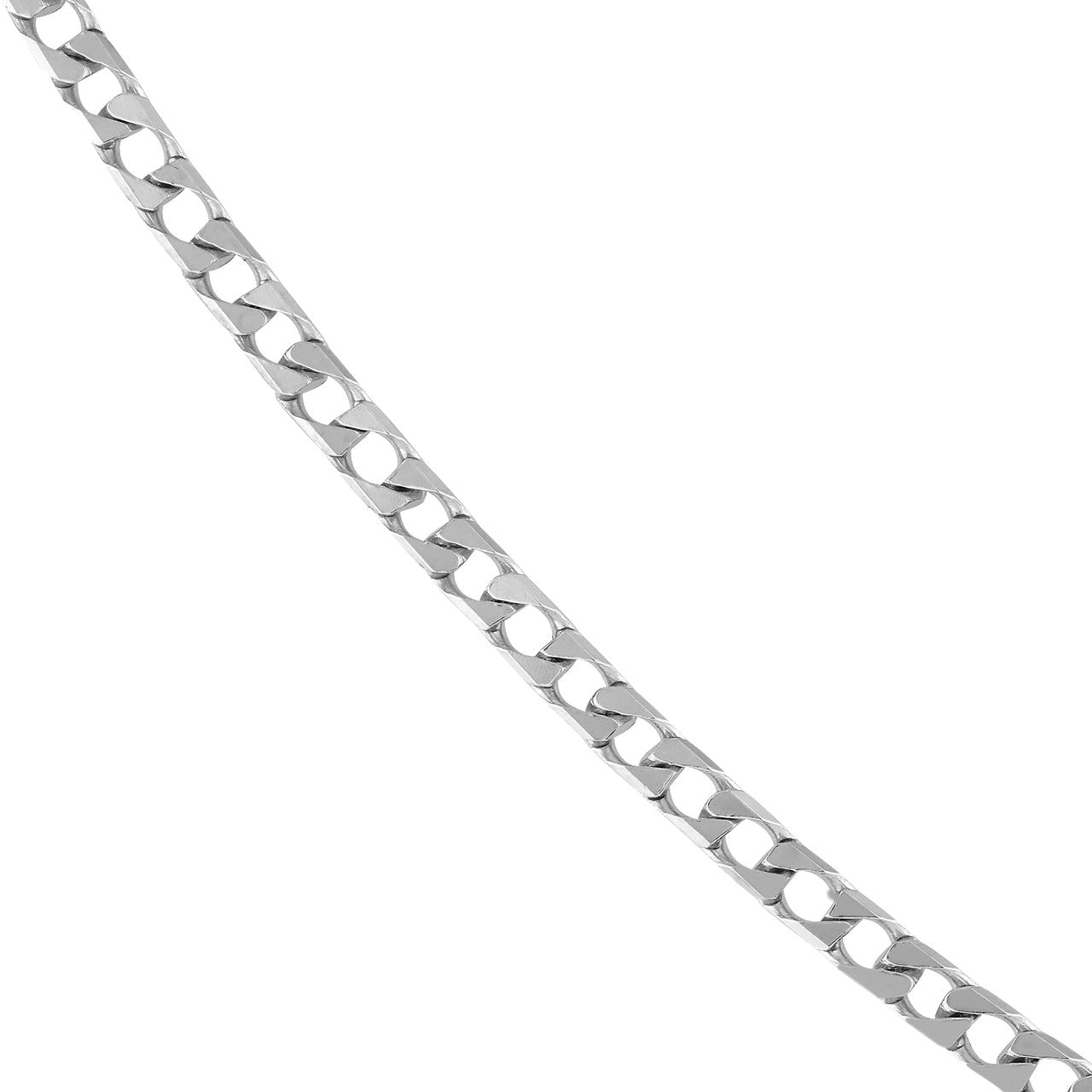 Sterling Silver 3.45mm Curb Chain