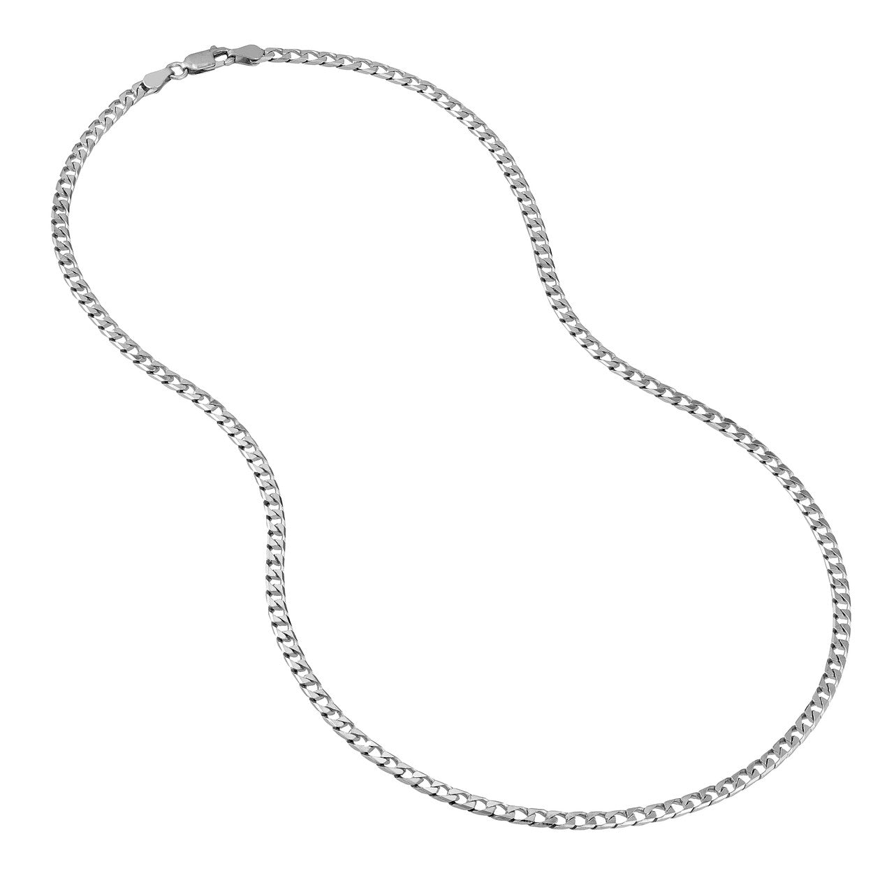 Sterling Silver 3.45mm Curb Chain