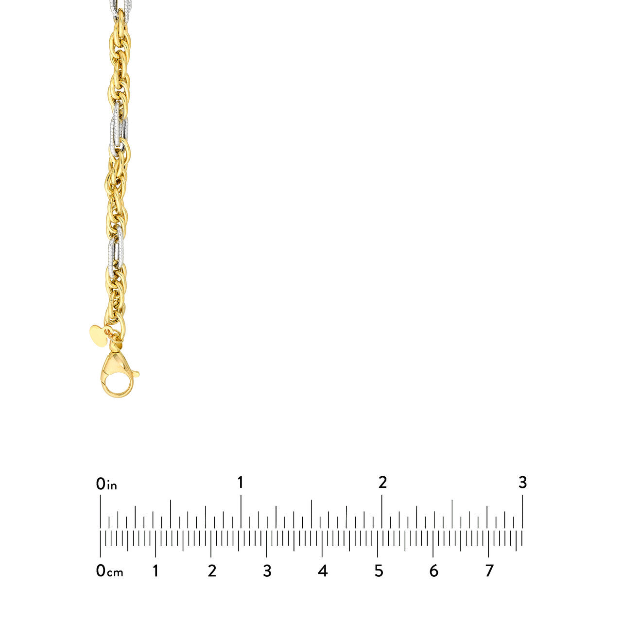 Two-Tone Mixed Rope Chain