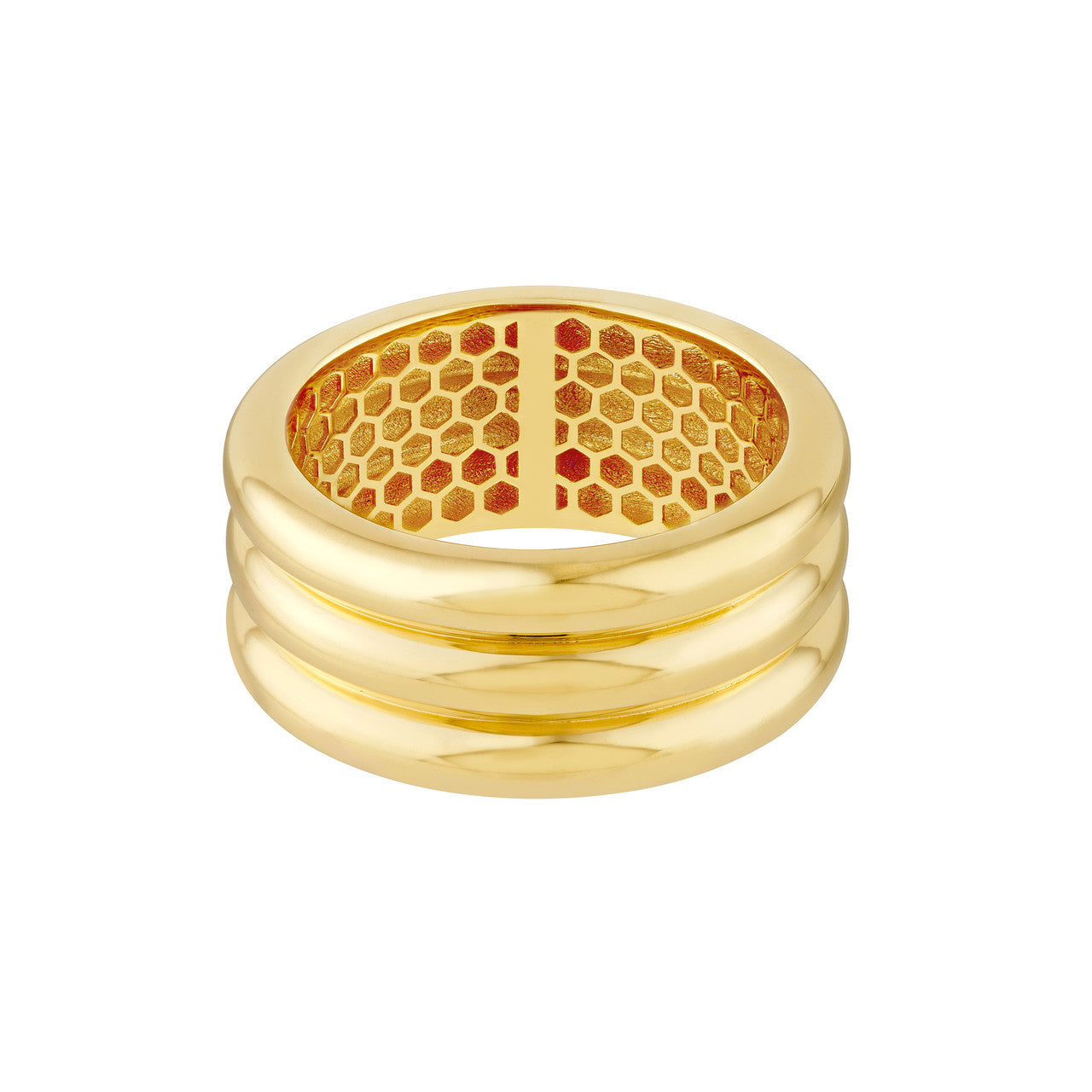 Triple Ridge Band Ring