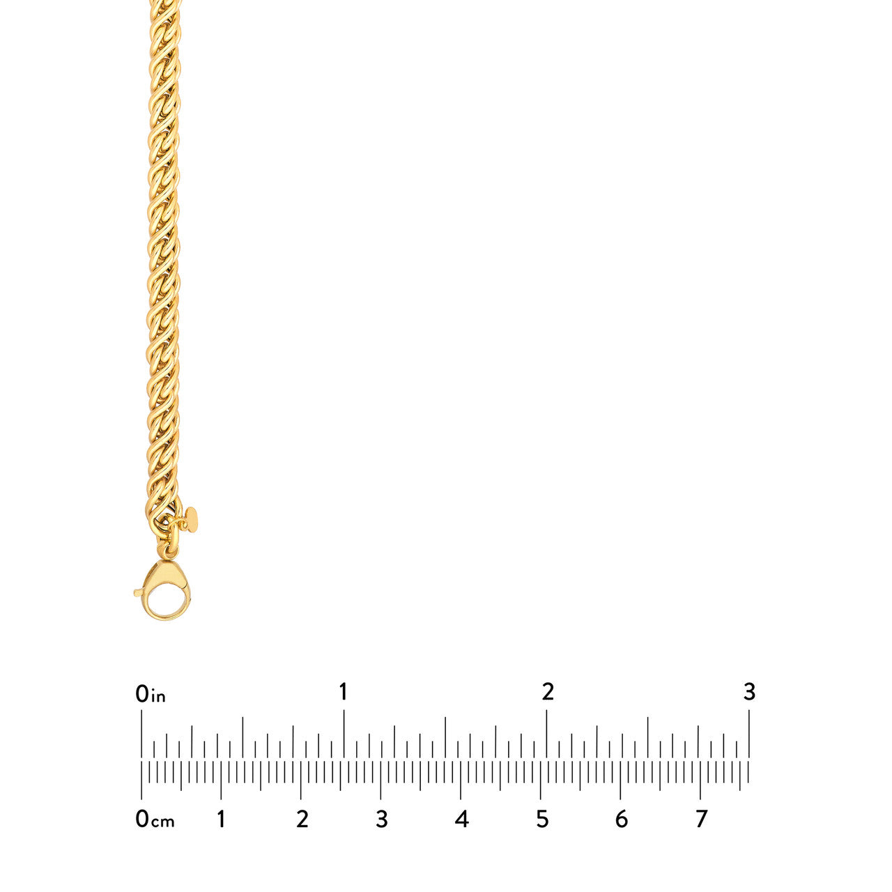 Small Twisted Cable Chain