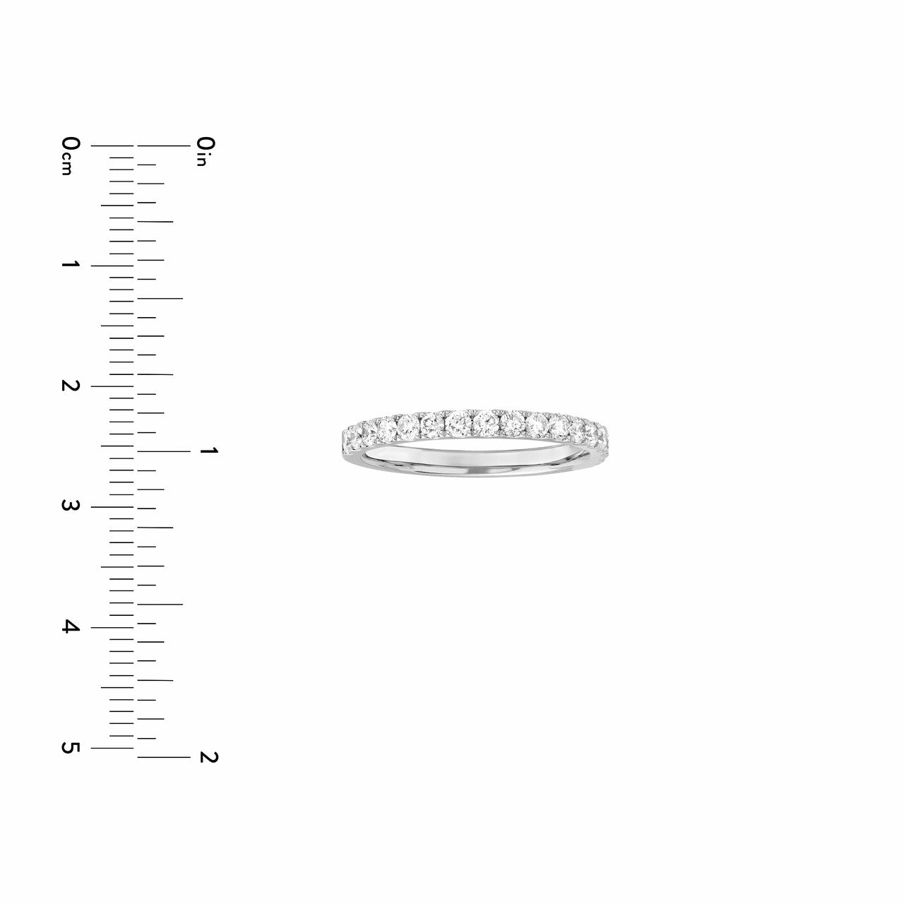 Diamond Stackable Band (1/2tcw)