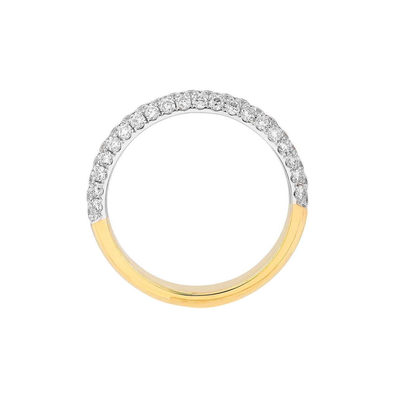 Pave Diamond Stackable Band (7/8tcw)