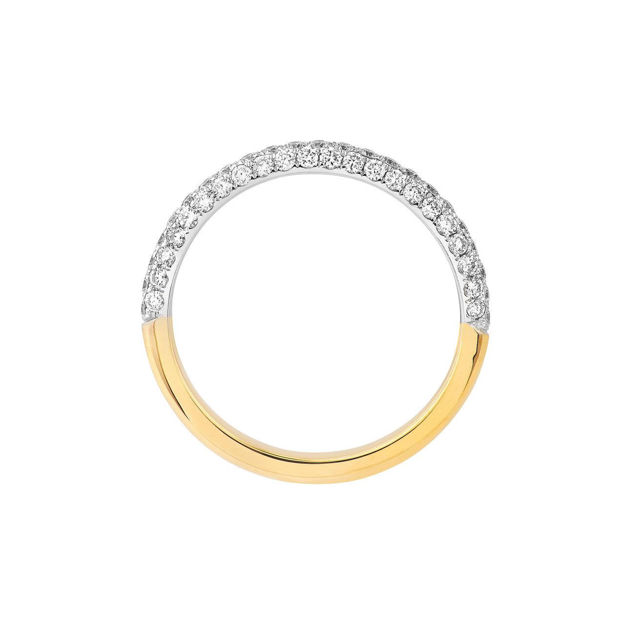 Diamond Pave Stackable Band (5/8tcw)