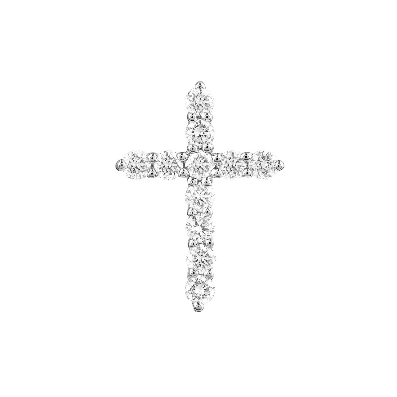 Diamond Cross Pendant (1/8tcw)