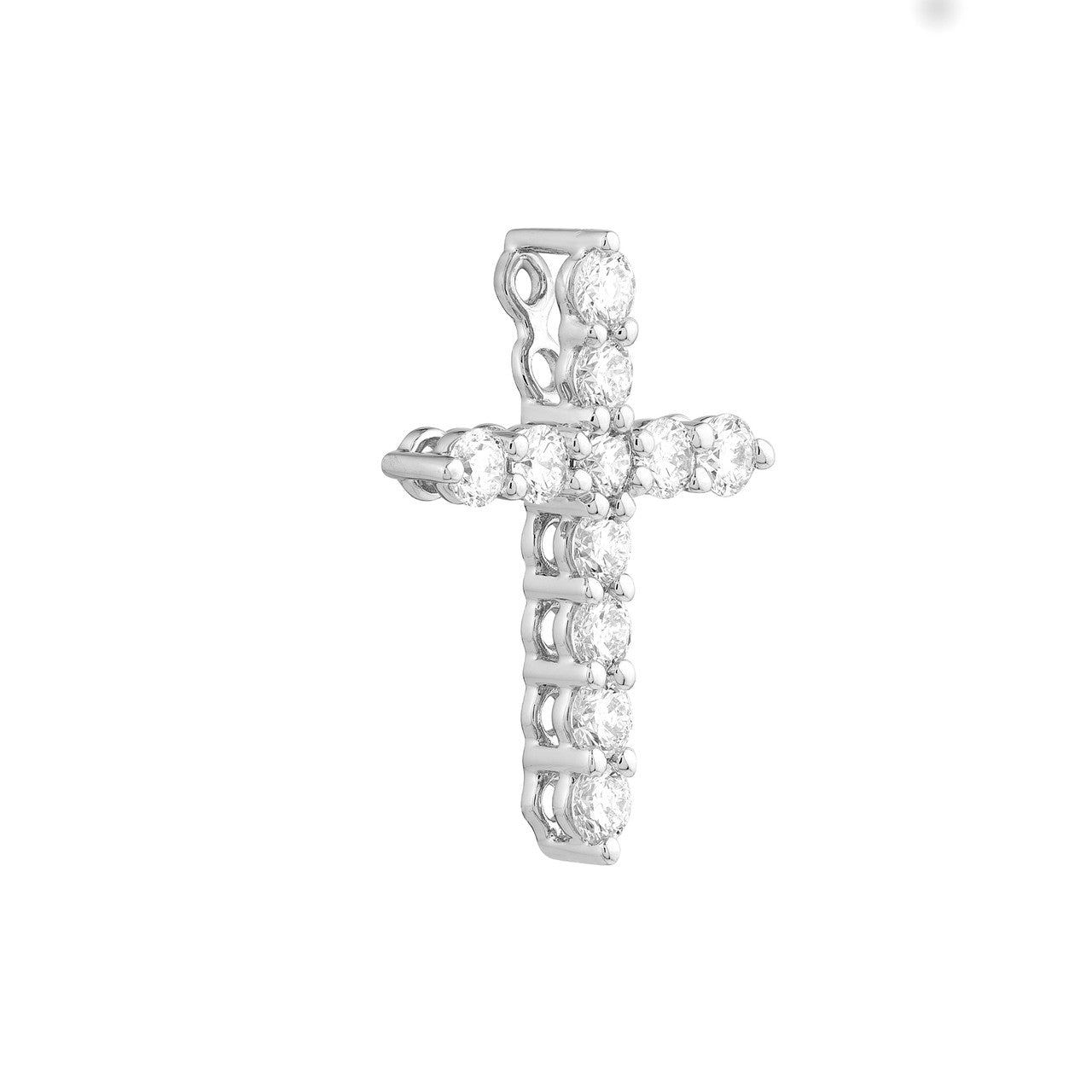 Diamond Cross Pendant (1/4tcw)