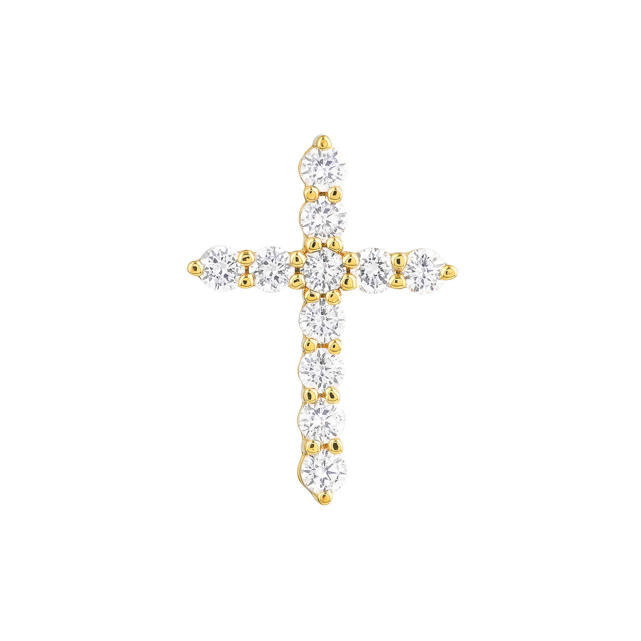 Diamond Cross Pendant (1/2tcw)