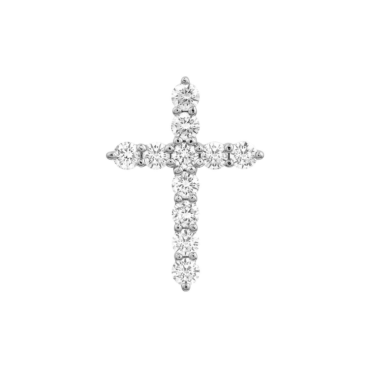 Diamond Cross Pendant (3/4tcw)