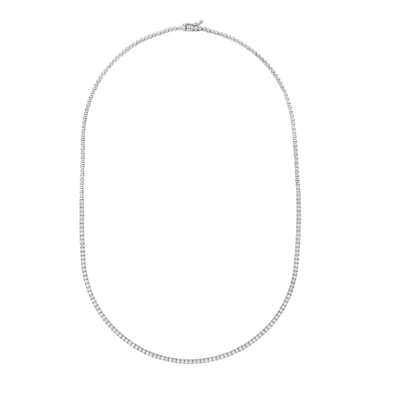 Diamond Half Tennis Necklace (2-1/8tcw)