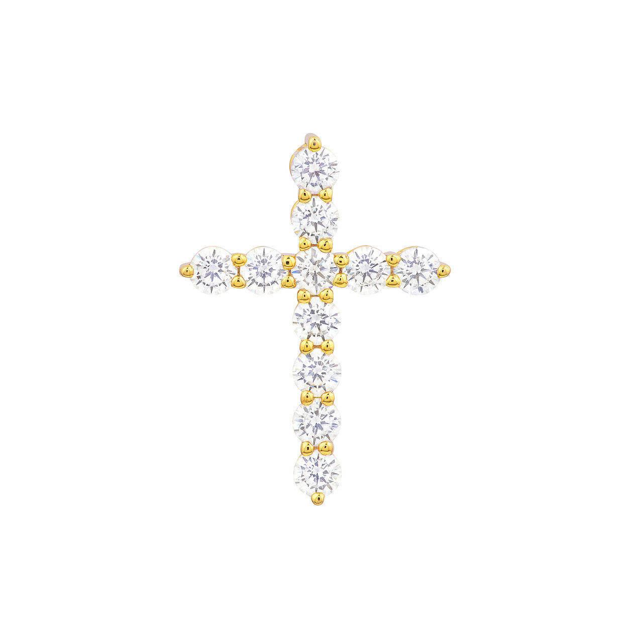 Diamond Cross Pendant (1tcw)