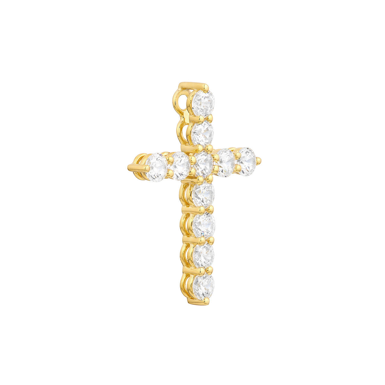 Diamond Cross Pendant (1tcw)