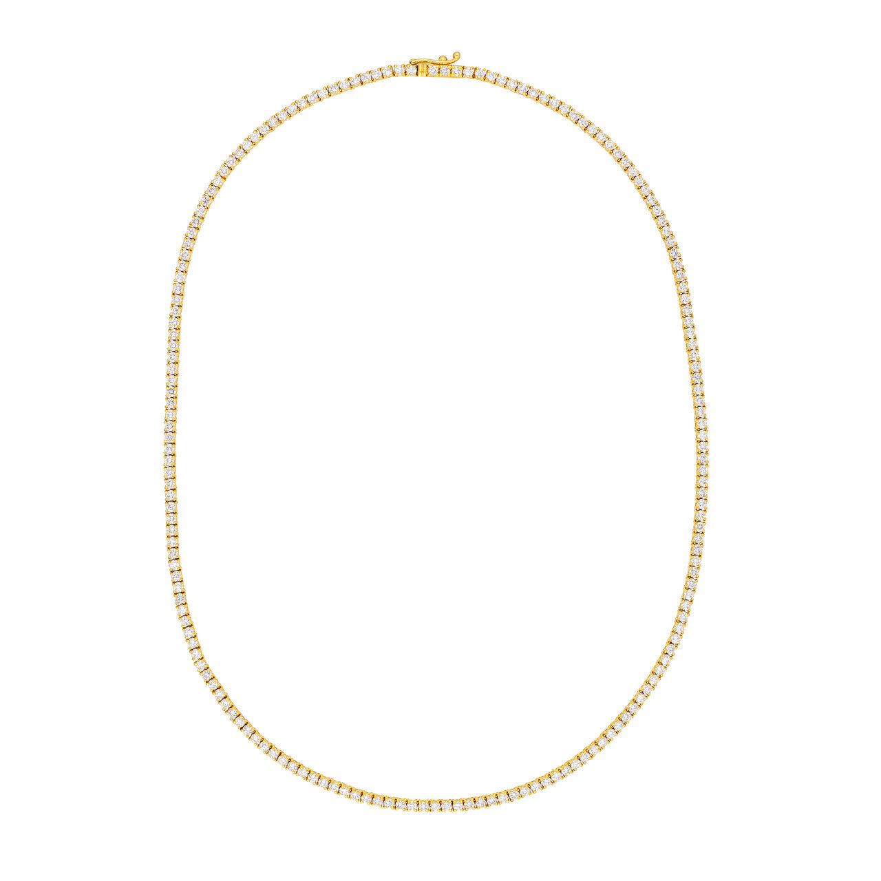 Diamond 16' Tennis Necklace (5-1/3tcw)