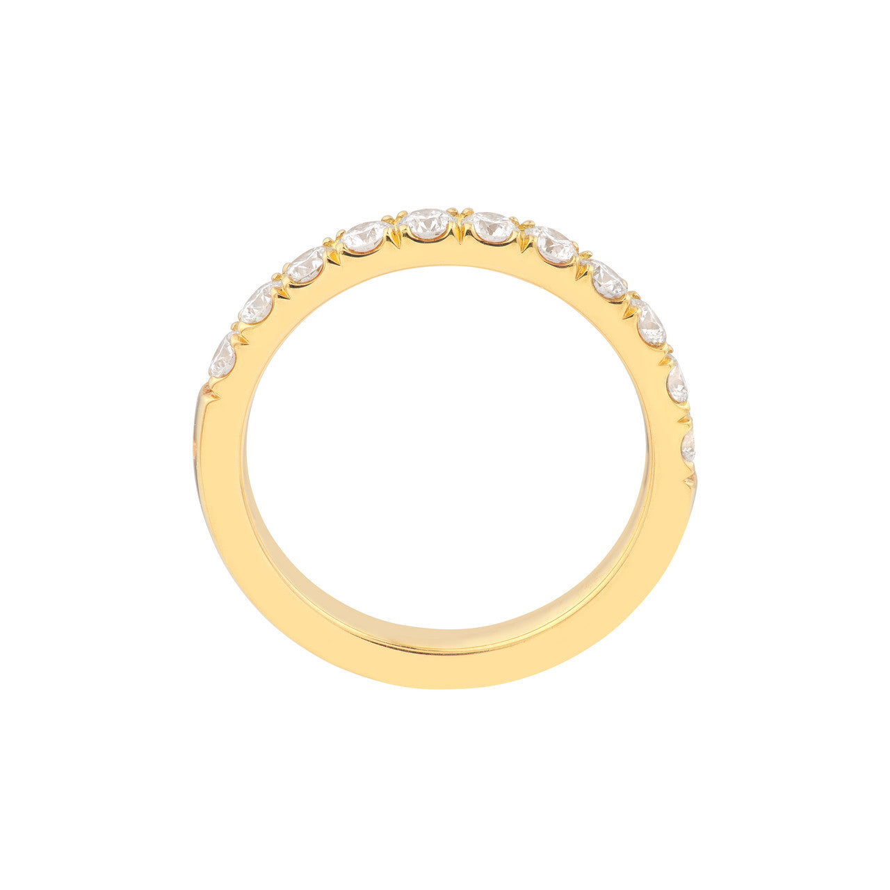 Diamond Half Eternity Band (3/4tcw)