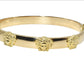 Bracelet medusa design 14k Italian gold. Bracelet medusa design 14k Italian gold. 