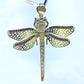 Dragonfly Pendant 14KT 8.8