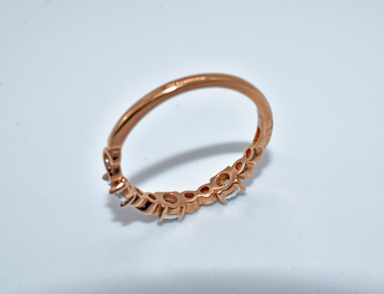 14K Pink Gold with Diamonds 1.70gr