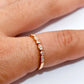 14K Pink Gold with Diamonds 1.40gr