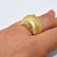 Fancy Inflated Ring 14KT