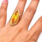 Elegant Gemstone Ring 14KT 19.2