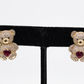10K Bear Earrings 6.73 grams