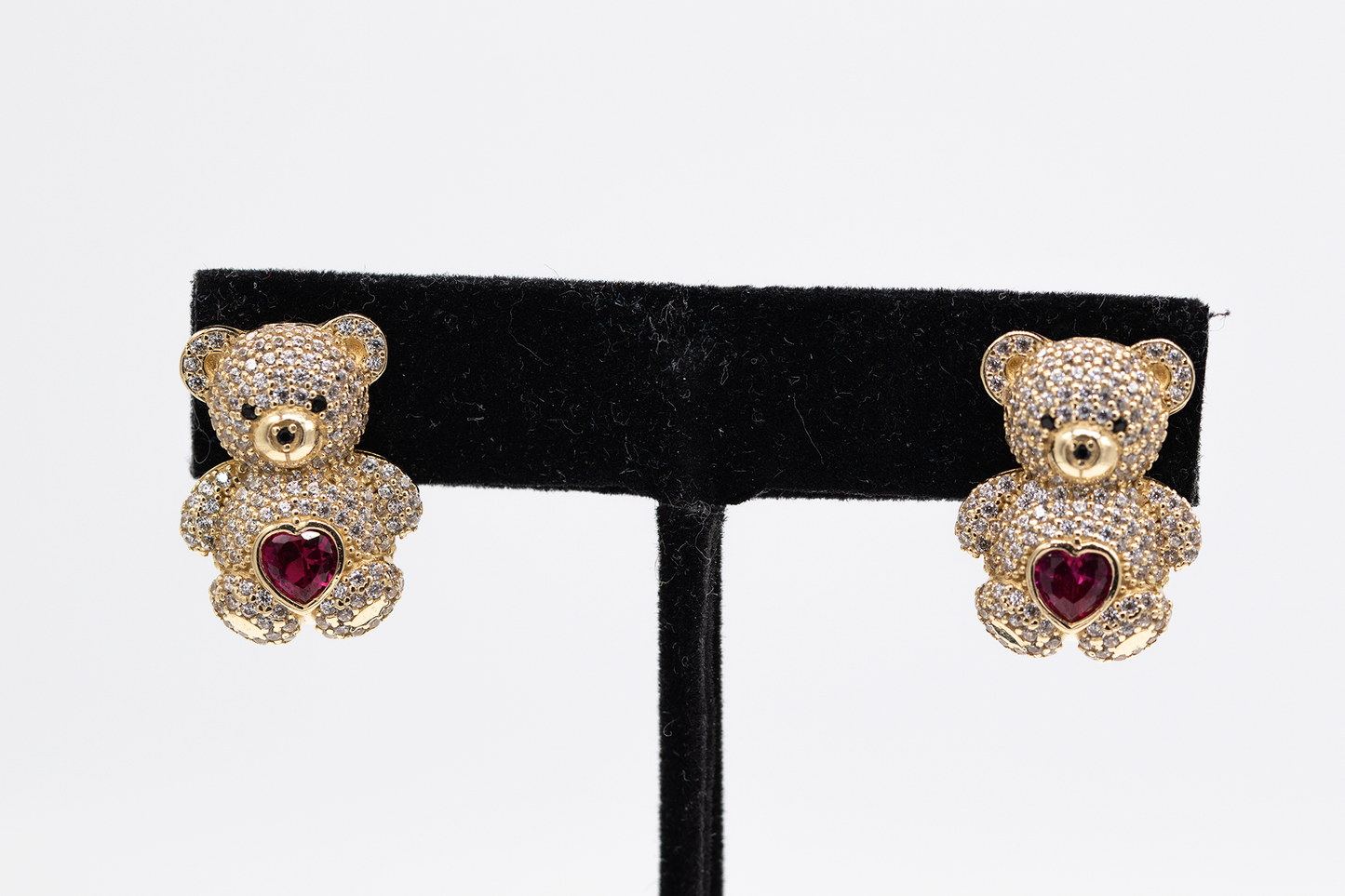10K Bear Earrings 6.73 grams