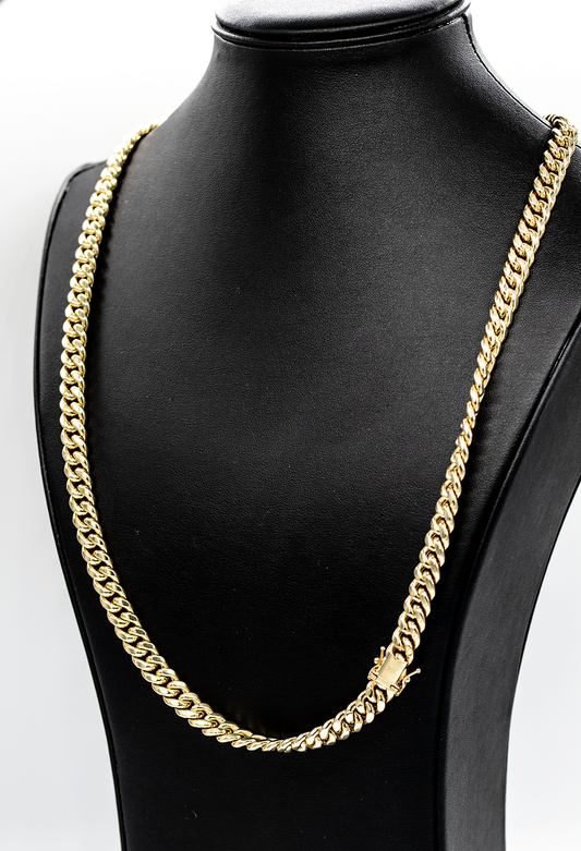 Miami cuban  Link style 14K Gold