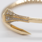 Bracelet  14k Gold Octogon screw