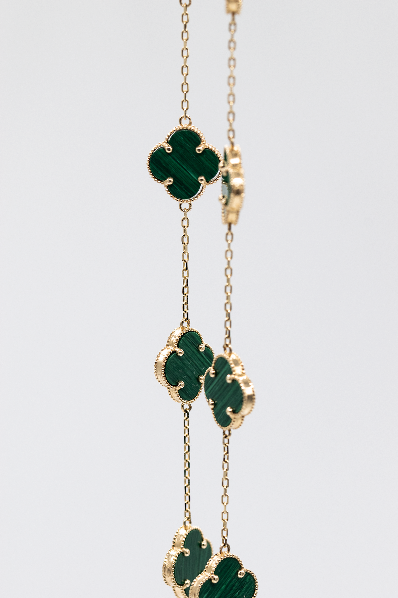 Vintage Alhambra collar 14K Gold