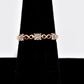 14K Pink Gold with Diamonds 1.70gr
