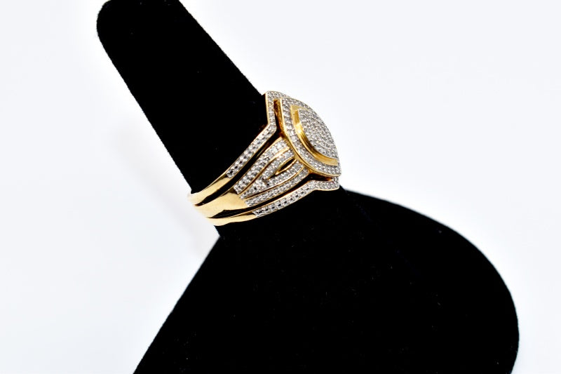 Diamond Engagement Ring 10KT 5.6 Diamonds