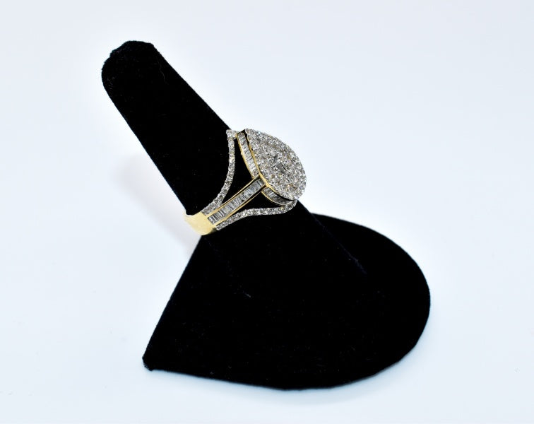 10K Women's Diamond Ring